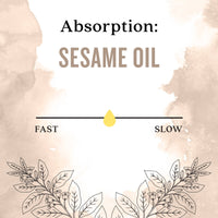 Moisturizing, Soothing Sesame Hair & Skin Care Oil 4 Fl Oz
